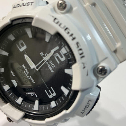 Casio Tough Solar Series Model AQ-S810W Wristwatch White Solar Powered