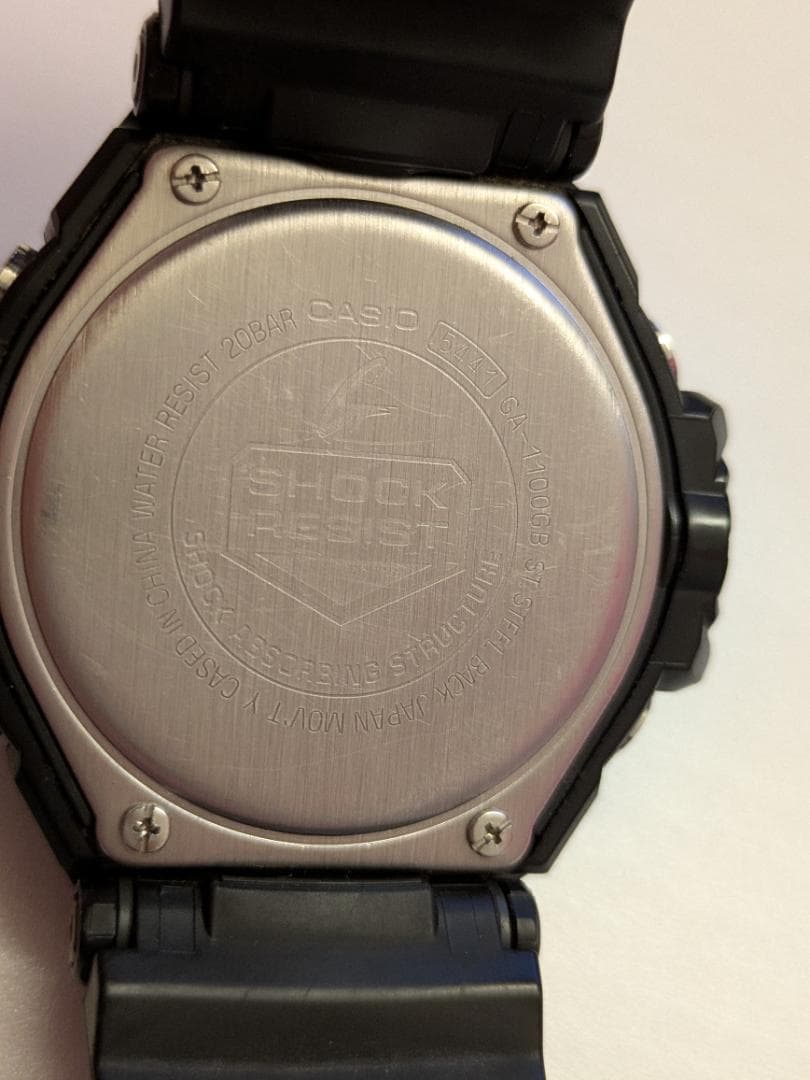 Casio G-Shock Gravitymaster GA-1100GB Digital Analog Watch with Compass and Temperature — Japan Import