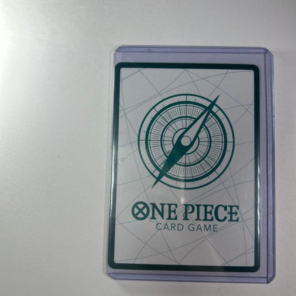 One Piece Card Game Don!! +1000 card from Japan import, shown in protective sleeve
