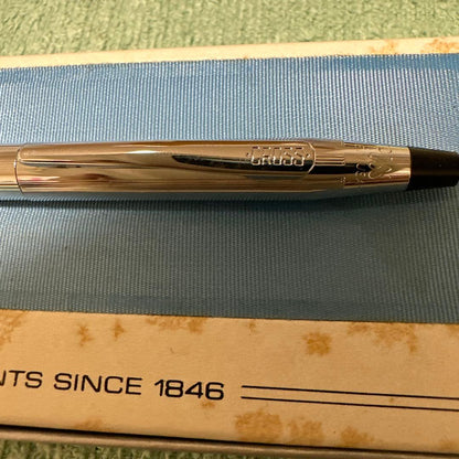 Cross Silver Ballpoint Pen Model 18 — Japan Import