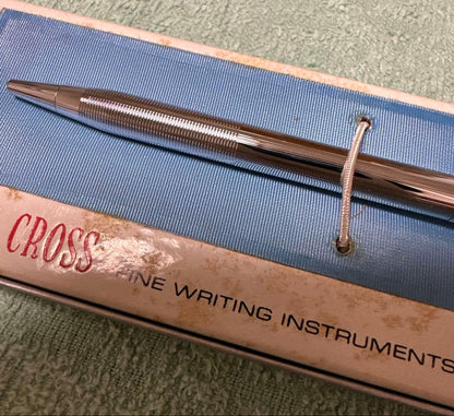 Cross Silver Ballpoint Pen Model 18 — Japan Import