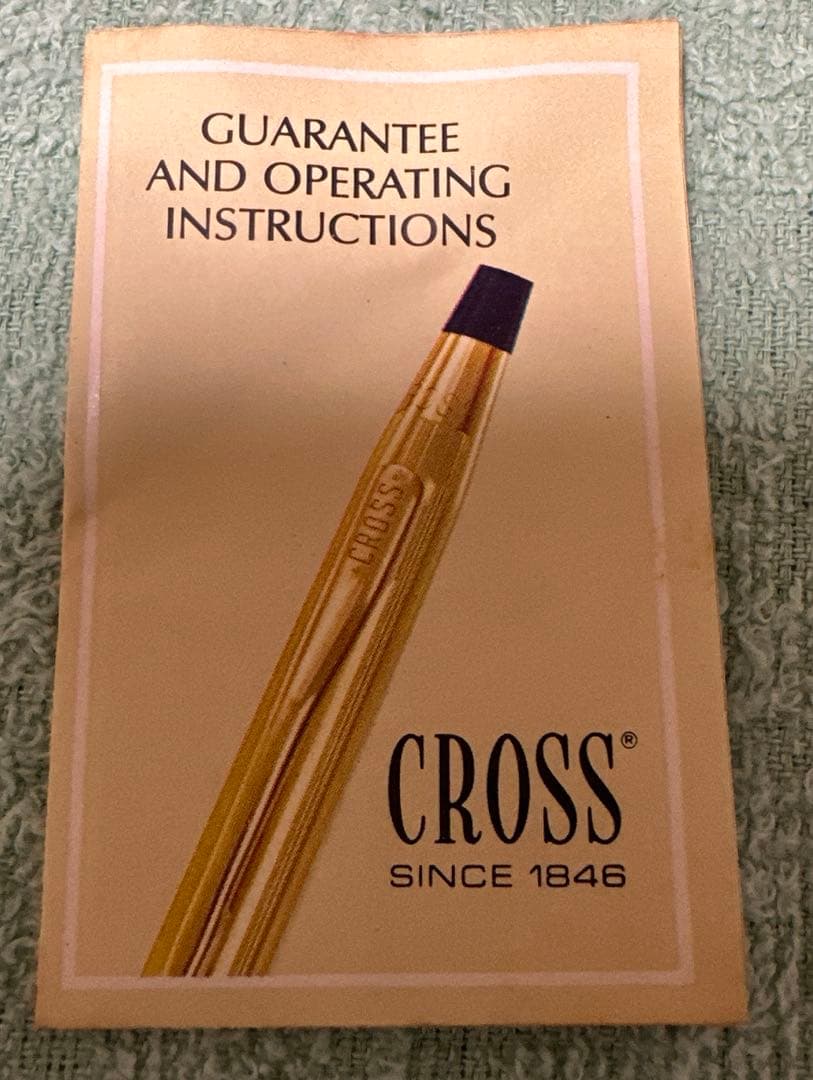Cross Silver Ballpoint Pen Model 18 — Japan Import