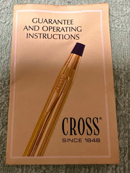 Cross Silver Ballpoint Pen Model 18 — Japan Import
