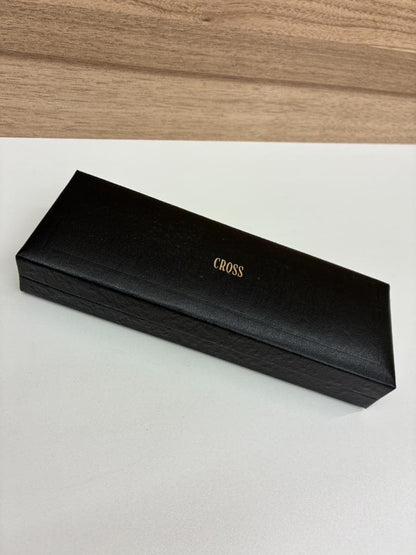 Cross Pen Series fountain pen with black body, gold and black nib in dedicated case