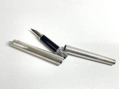Platinum Fountain Pen Sterling Silver with 18K W.G. Nib — Japan Import
