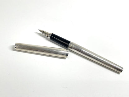 Platinum Fountain Pen Sterling Silver with 18K W.G. Nib — Japan Import