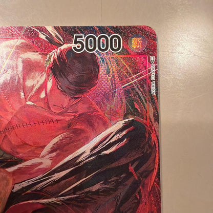 One Piece Bandai Roronoa Zoro OP01-025 trading card from the One Piece Card Game, illustrator Akira Egawa