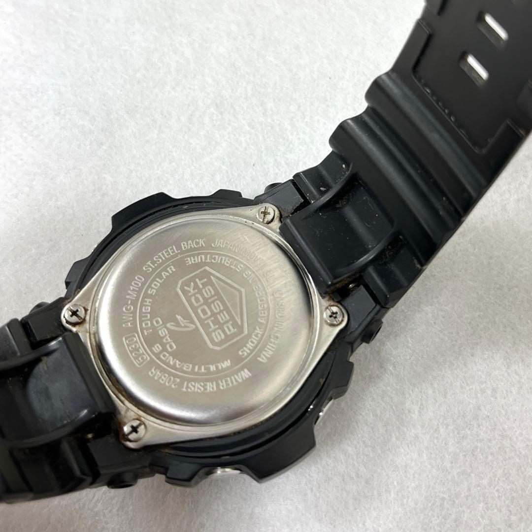 Casio G-Shock AWG-M100-1AJF Radio Solar Watch — Japan Import