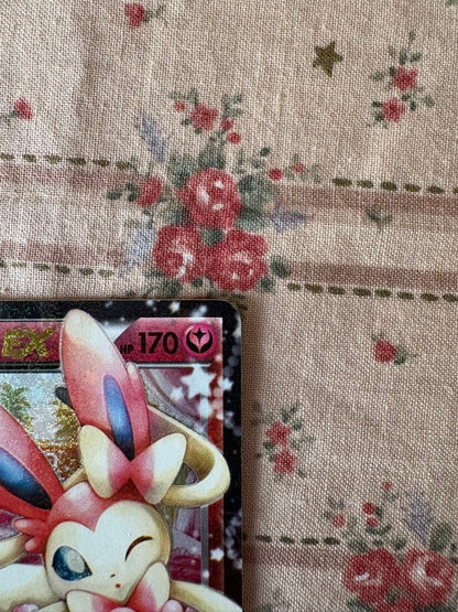 Pokemon Card Game NiFia EX RR CP3_025 Japanese single card with dent in sleeve from XY Break series