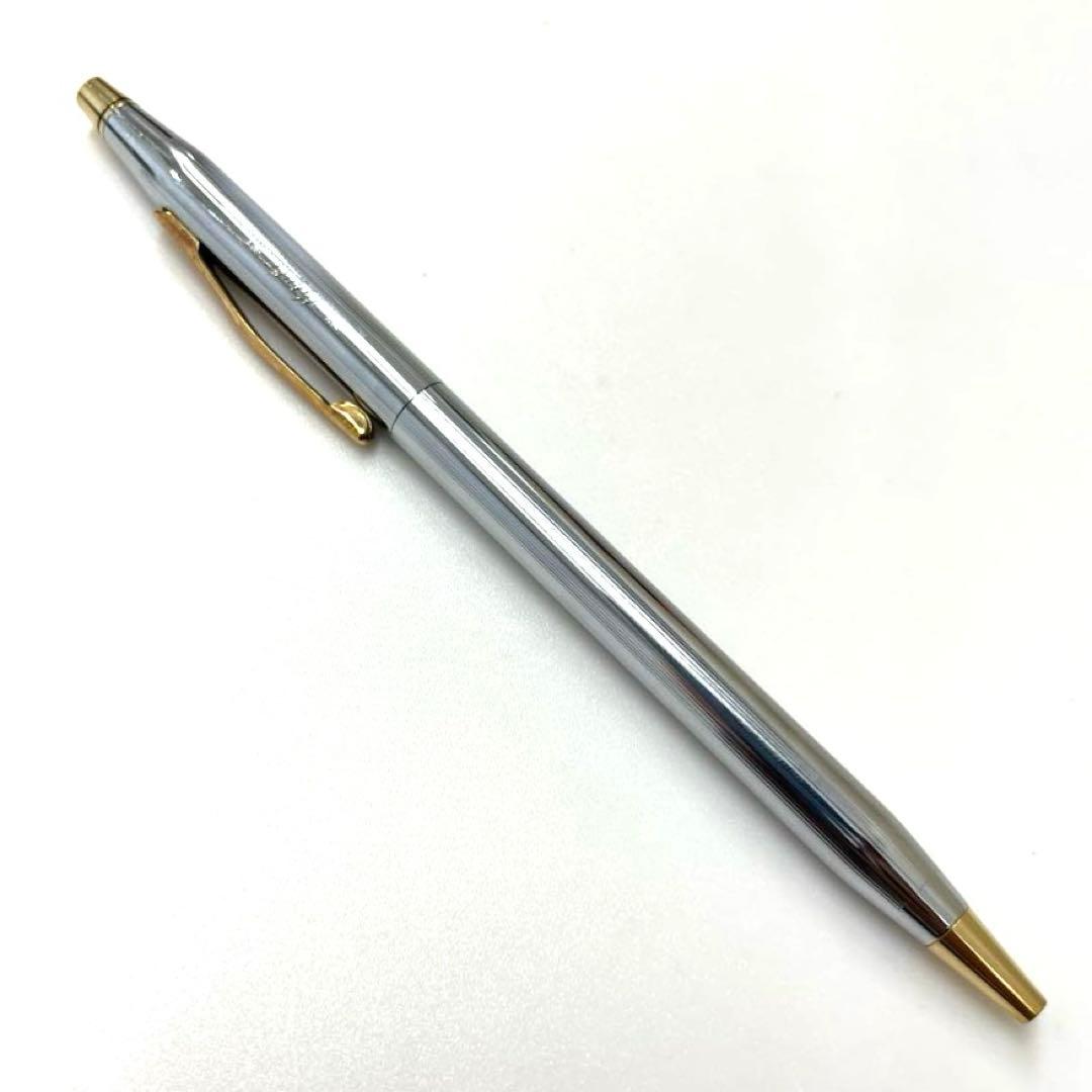 Cross Brand Pen, Mechanical Pencil & Sign Pen Set with Case in Silver and Gold