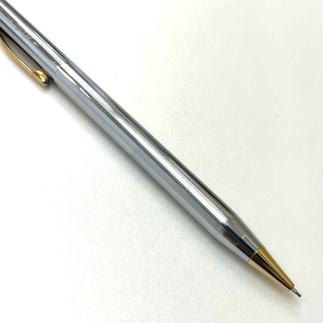 Cross Brand Pen, Mechanical Pencil & Sign Pen Set with Case in Silver and Gold
