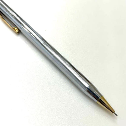 Cross Brand Pen, Mechanical Pencil & Sign Pen Set with Case in Silver and Gold