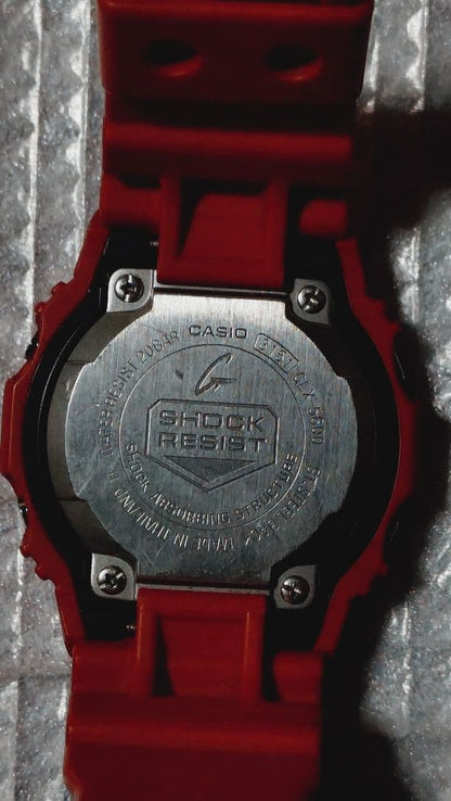 Casio G-Shock Glx-5600 Red