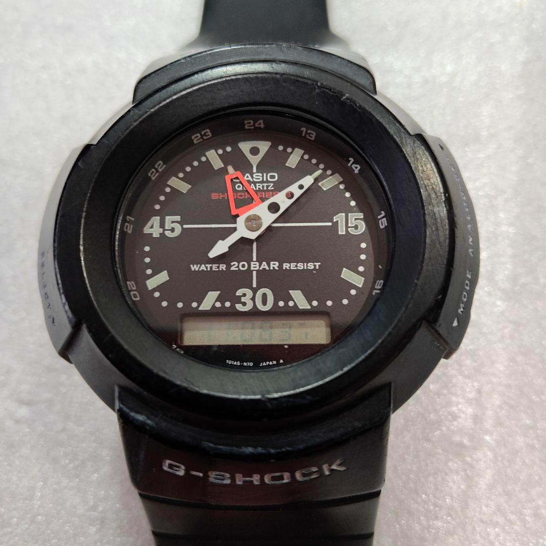 Casio G-Shock Analog AW-500-1E Watch with Screw Back Japan Import