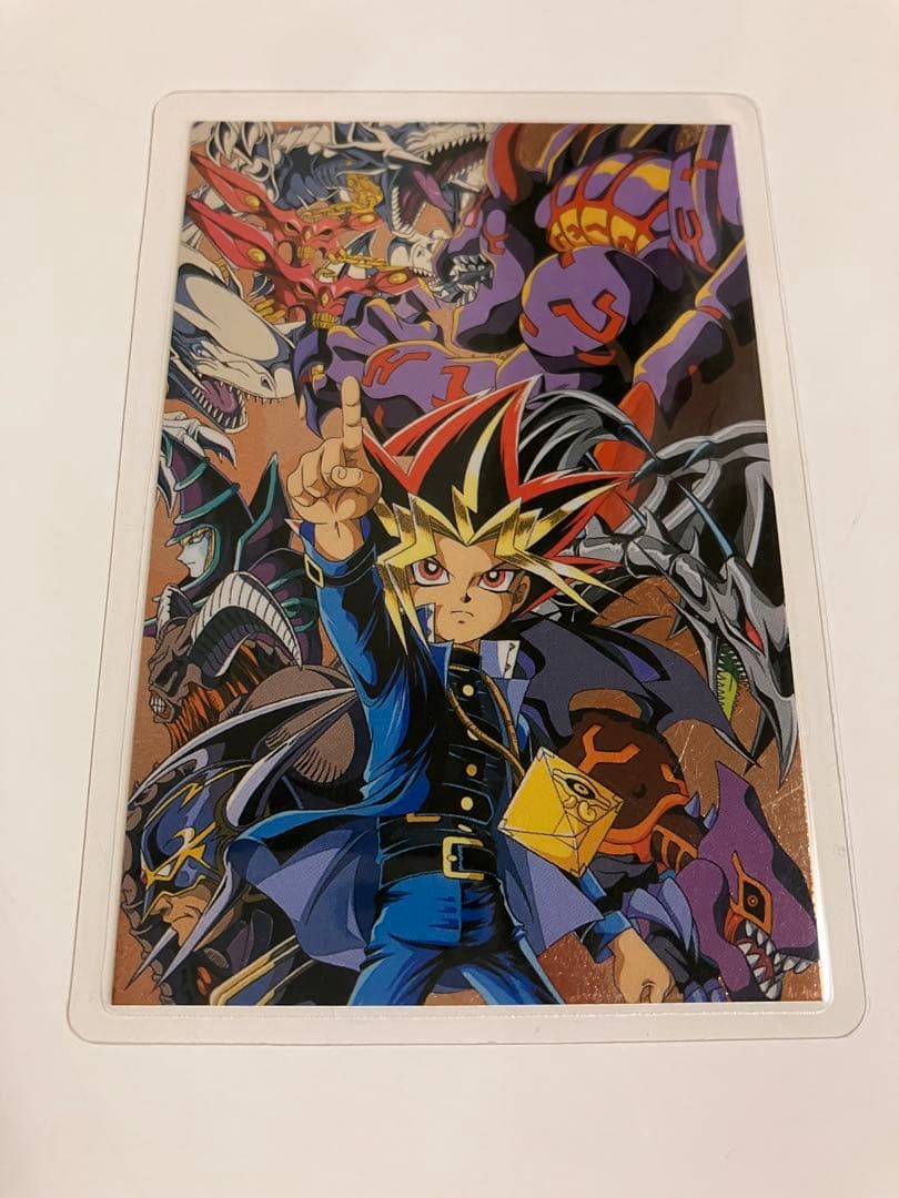 Bandai Yu-Gi-Oh Anime Fair 99 Spring laminated Blue-Eyes White Dragon card from Japan
