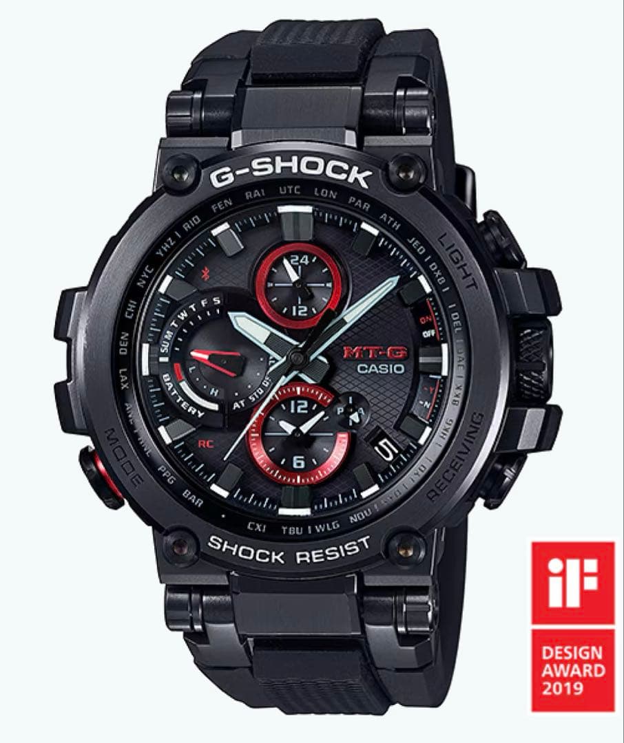 Casio G-Shock MT-G MTG-B1000B-1AJF Radio Solar Black