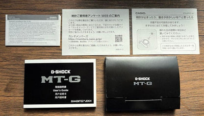 Casio G-Shock MT-G MTG-B1000B-1AJF Radio Solar Black