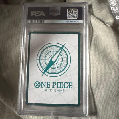 Bandai One Piece Don!! Card from Don!! set graded PSA10 with certification photos included