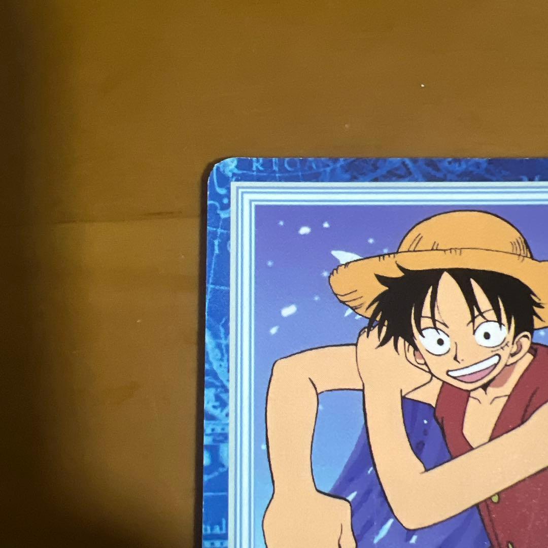 One Piece Hyper Battle S02 Luffy Captain's Qualities game card Japan import used collectible