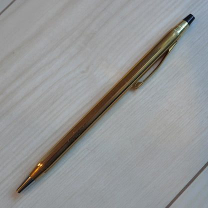 Cross Classic Century 10k Gold Plated Ballpoint Pen N4502③