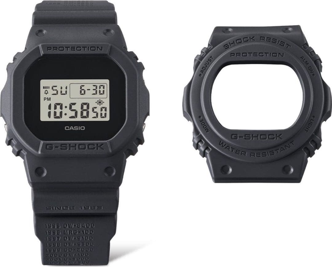 Casio G-Shock 40th Remaster Black Series Watch DWE-5657RE-1JR — Japan Import