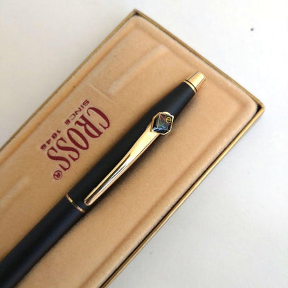 Cross Black Ballpoint Pen with NEXT Logo | Difficult to Find Item — Japan Import