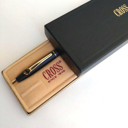 Cross Black Ballpoint Pen with NEXT Logo | Difficult to Find Item — Japan Import