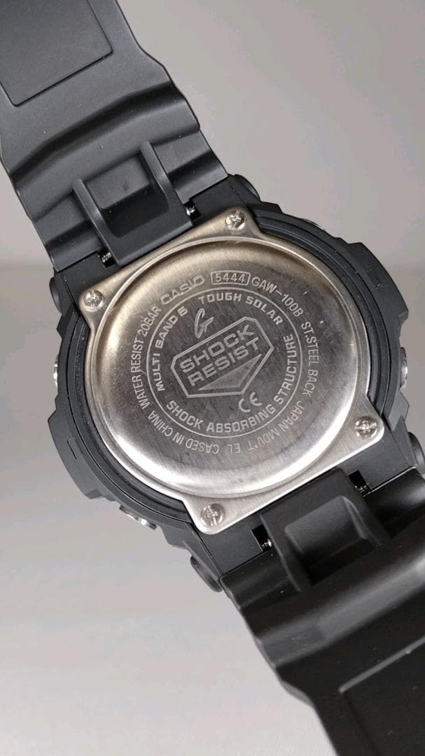 Casio G-Shock GAW-100B-1AJF Watch Black — Japan Import