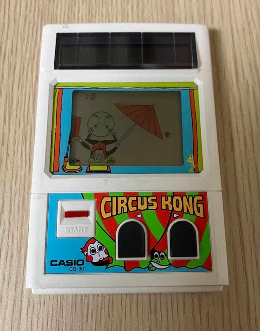 Casio CG-30 Circus Kong Game Watch 1983 Vintage Collectible Japan Import