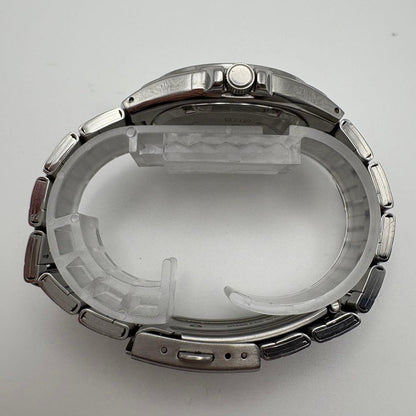 Casio MTP-1228DJ Vintage Mens Wristwatch with Date and Day, Silver Stainless Steel — Japan Import