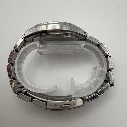 Casio MTP-1228DJ Vintage Mens Wristwatch with Date and Day, Silver Stainless Steel — Japan Import