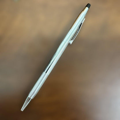 CROSS Pelican Retro Ballpoint Pen Set with Metal Design and Leather Case