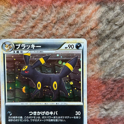 Bandai Blacky 037/080 collectible card from Rebirth of Legends L2 with rare shiny effect Japanese import