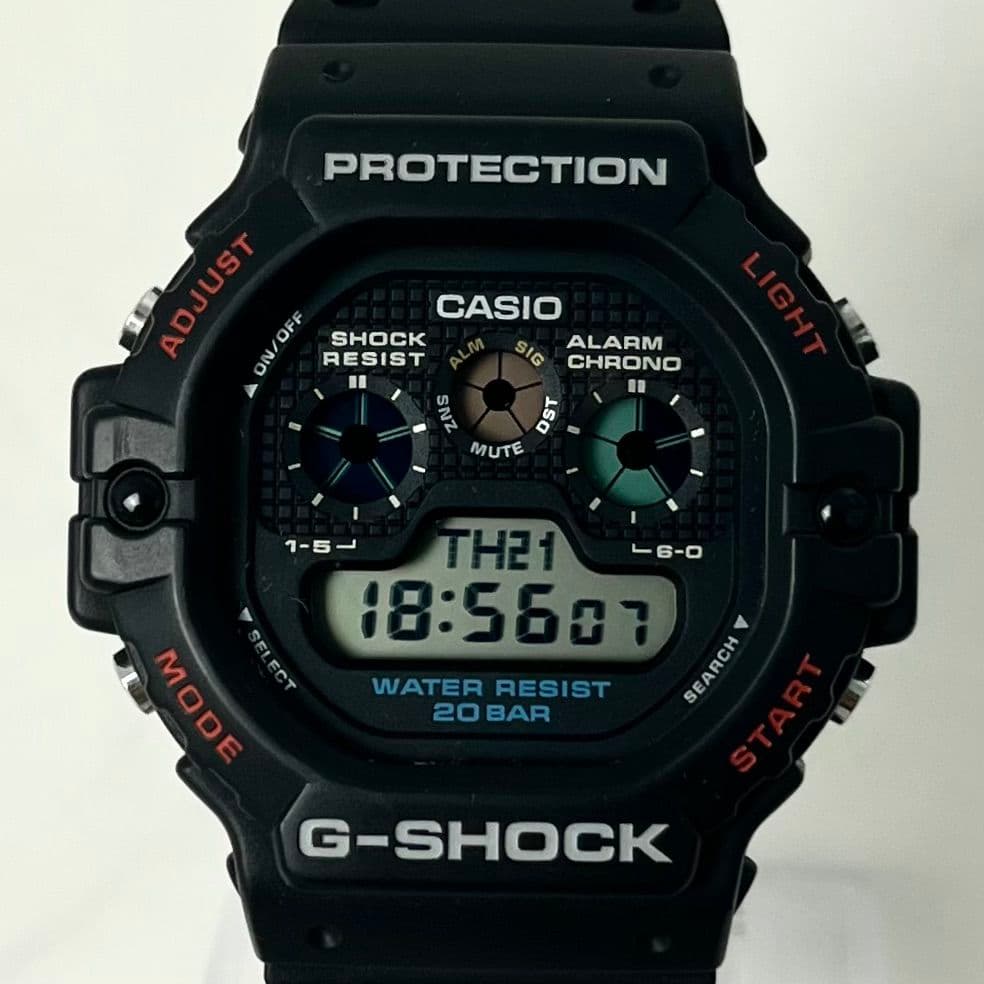 Casio G-Shock Square Digital Quartz Watch Model DW-5900 Black — Japan Import