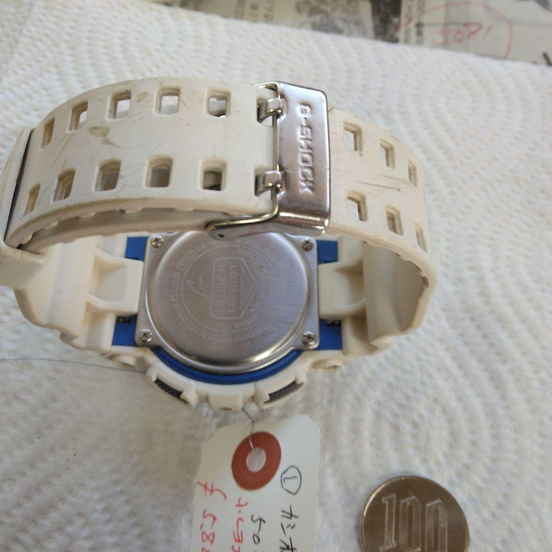 Casio G-Shock GA-100-1A4 White Digital Analog Combination Watch — Japan Import