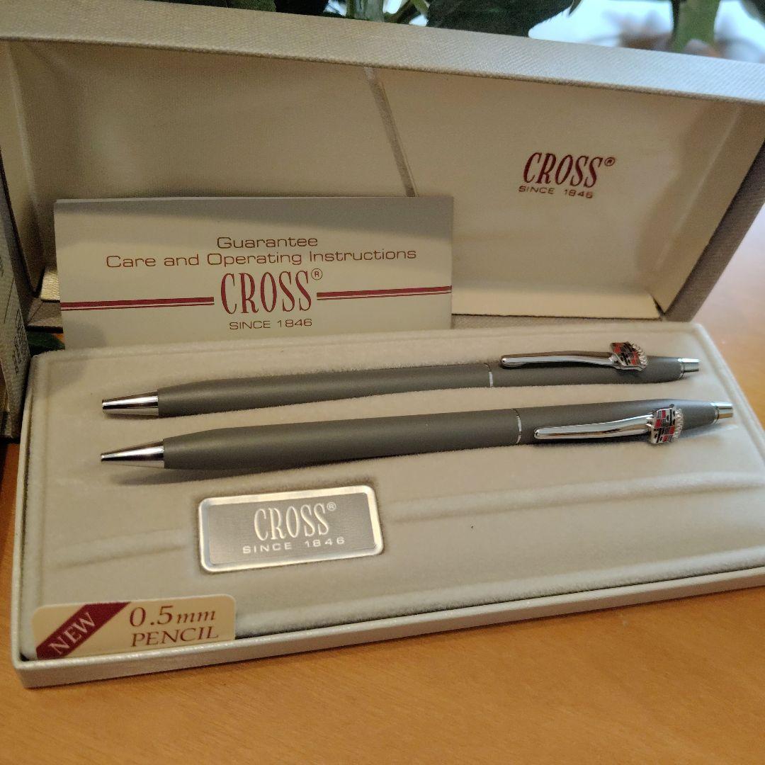 CROSS Brand Pen Set with Ballpoint and 0.5mm Mechanical Pencil — Japan Import