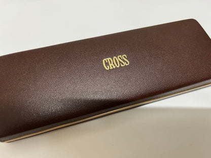 Cross Gold Filled Antique Ballpoint Pen 10kt with JC Logo and Seal - Japan Import