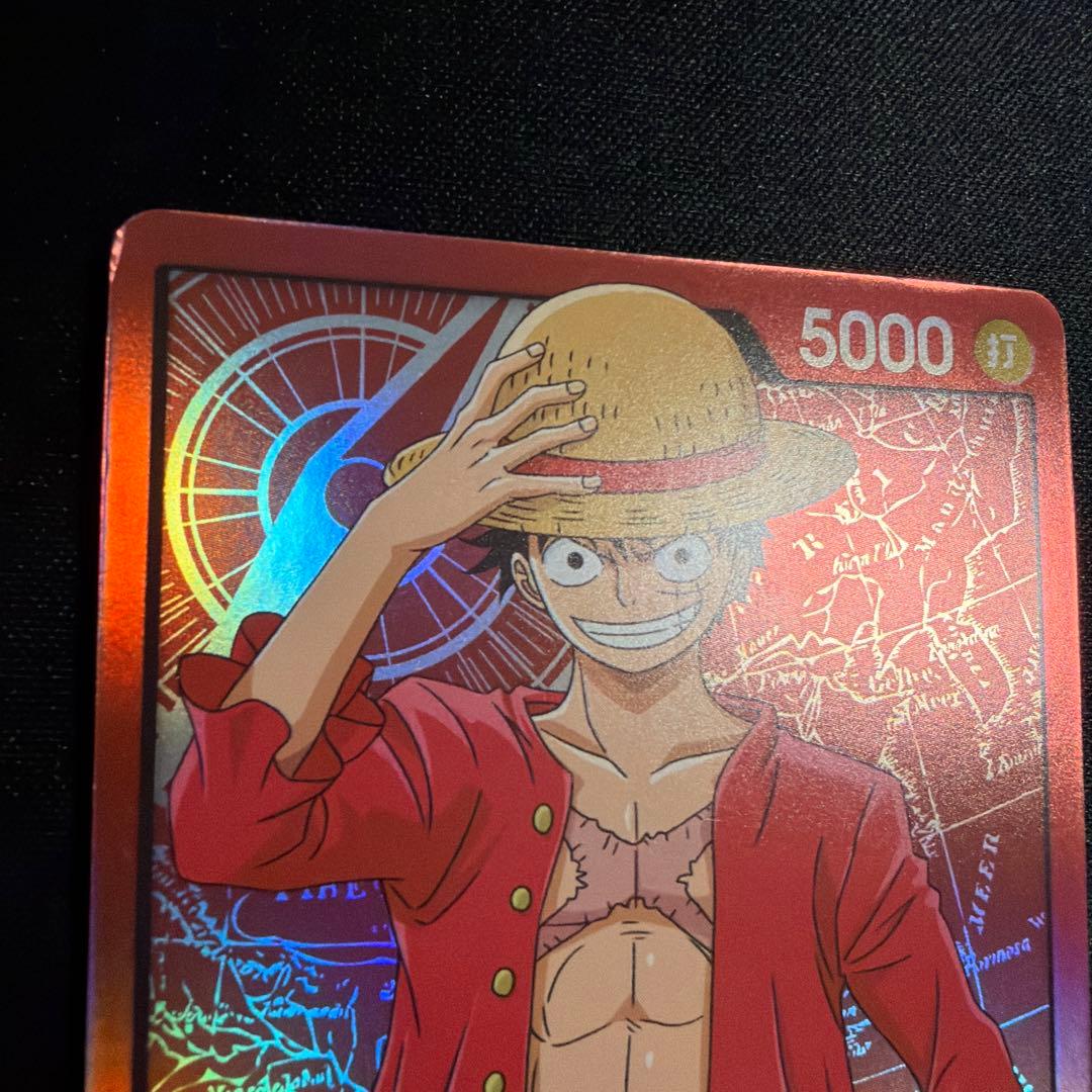 Monkey D. Luffy OP01 Promo One Piece trading card family deck set including promotional card and deck