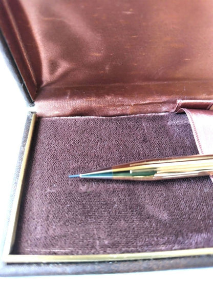 Seiko Classic Century Cross Mechanical Pencil 14K Gold Plate American Made Collectible