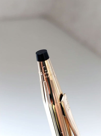 Seiko Classic Century Cross Mechanical Pencil 14K Gold Plate American Made Collectible