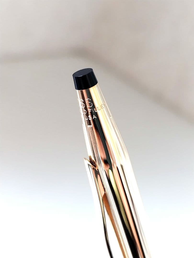 Seiko Classic Century Cross Mechanical Pencil 14K Gold Plate American Made Collectible