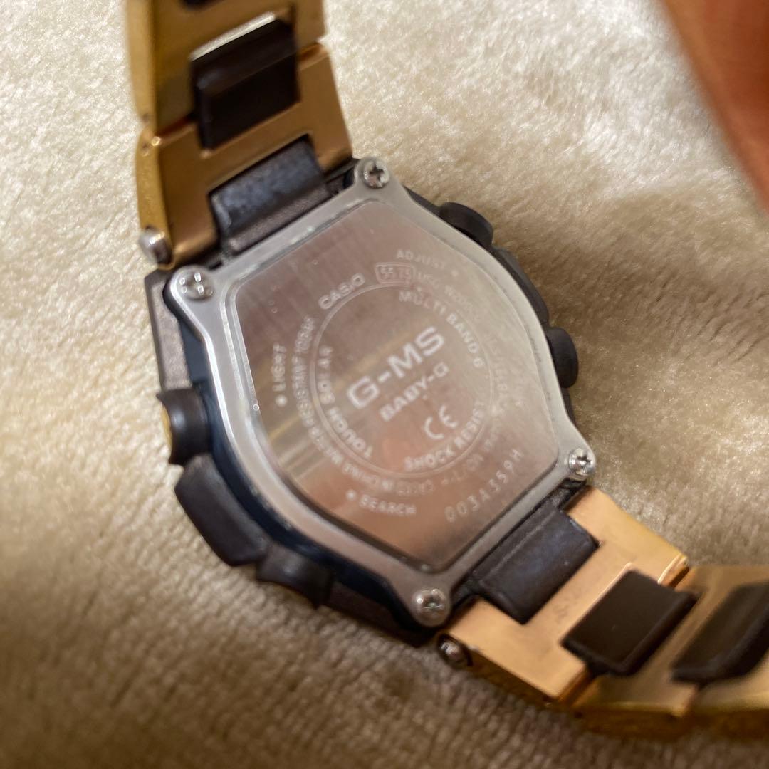 Casio Baby-G G-MS Series MSG-W200CG-5AJF Watch with Pink Gold and Brown Resint Band — Japan Import