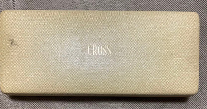Cross Gold Color Ballpoint Pen with Case