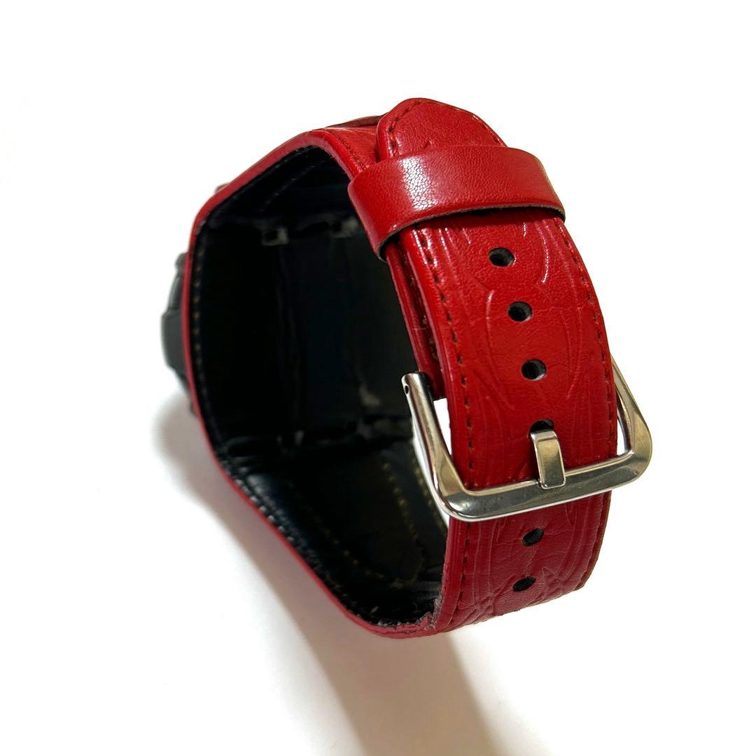 Casio G-Shock G-Spike G-300L Red Leather Band Watch — Japan Import