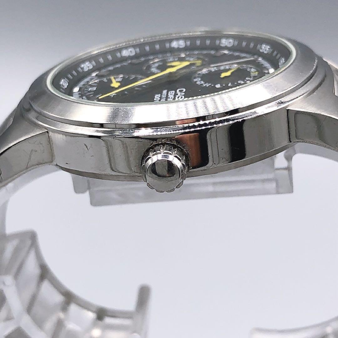 Casio Edifice Men’s Watch Chronograph Style Black Silver Model EF-308 — Japan Import
