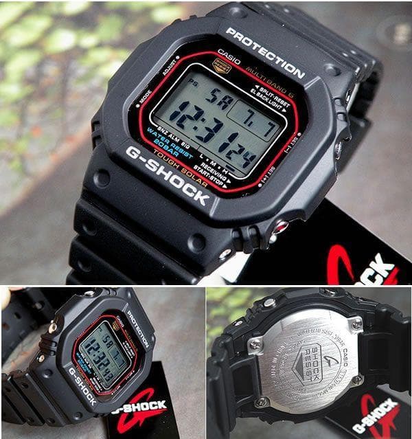 Casio G-Shock G-Shock Radio Solar Tough Solar Watch GW-M5610-1 — Japan Import