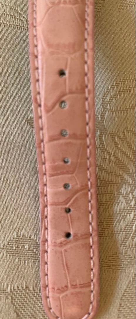 Casio Wave Ceptor Leather Solar Radio Watch in Pink — Japan Import