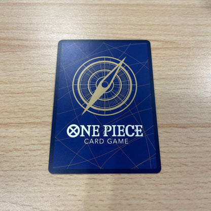 Japanese One Piece Monkey D. Luffy OP15-119 SEC Parallel trading card in protective sleeve