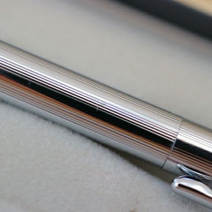 Silver CROSS Classic Century 3502 ballpoint pen approximately 5.1 inches long imported from Japan