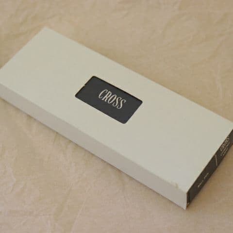 Silver CROSS Classic Century 3502 ballpoint pen approximately 5.1 inches long imported from Japan